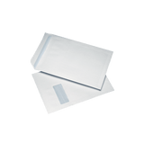 250 White C4 Windowed (40mm x 105mm) Self Seal & Press Seal Envelopes (324mm x 229mm)