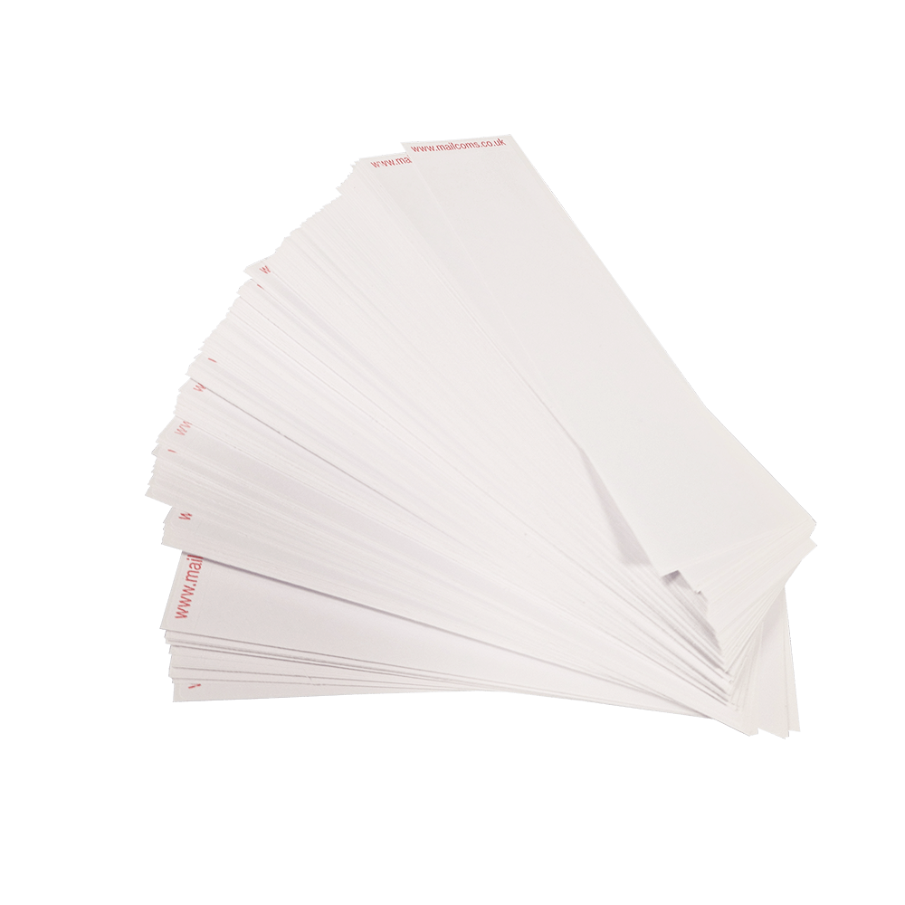 Pitney Bowes DM300M / DM400M Long Individual Franking Machine Labels (175mm)