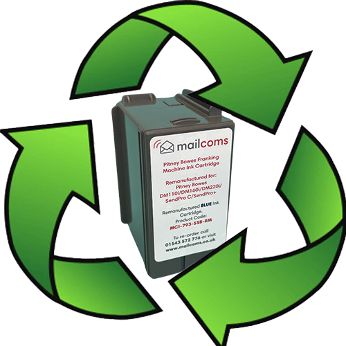 Pitney Bowes SendPro C Blue Ink Refill & Reset Service