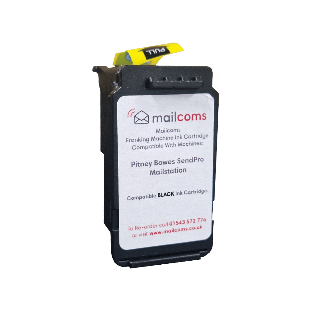 Pitney Bowes SendPro Mailstation Ink Cartridge - Compatible Black Ink Cartridge