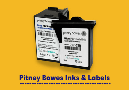 Pitney Bowes Franking Inks & Franking Labels