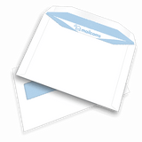 500 White C5+ Gummed High Windowed (45mm x 90mm ) Envelopes (162mm x 235mm)