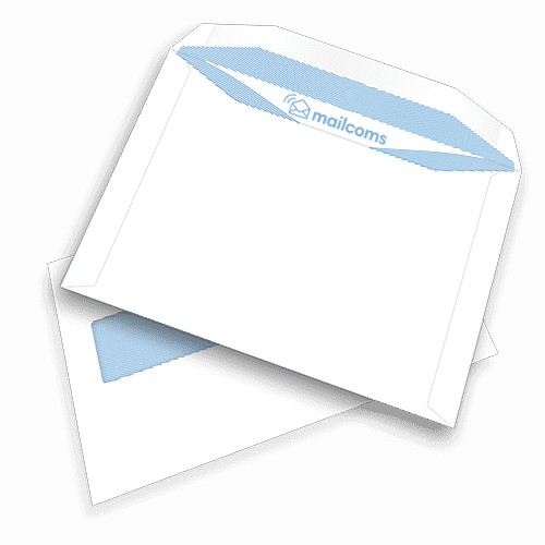 500 White C5+ Gummed High Windowed (45mm x 90mm ) Folding Inserting Machine Envelopes (162mm x 235mm)