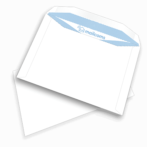 500 White C5+ Gummed Non Windowed Folding Inserting Machine Envelopes (162mm x 235mm)