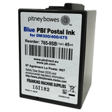 Pitney Bowes DM300M Ink Cartridge & DM400M Ink Cartridge - Genuine Original Blue Ink Cartridge